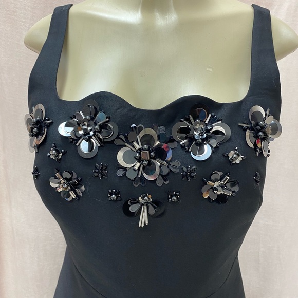 Kate Spade Deco Spade Black Cocktail Dress - Picture 8 of 8